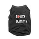 thumbnail image 3 of Camiseta para perro Fernando I Love Mommy XS Negro, 3 of 8