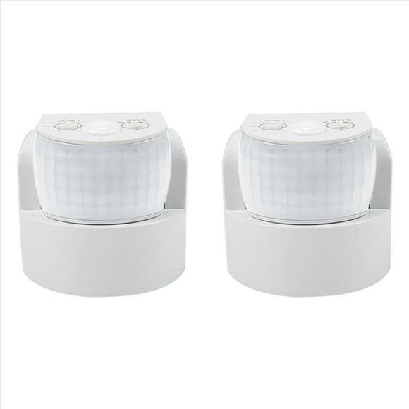 2X Sensor de Movimiento de Sonda Infrarroja Doble Resistente Al Agua IP65 AC 220V-240V Detector de Movimiento PIR Automático 120 °