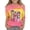 A Yellow, variant on Auroural Toddler Girl Clothes 3T Shirt 3-12Years Children's Fashion Cute Playful Print 3/4 Sleeve Round Neck Tops/shirt Yellow
