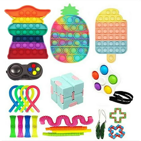 hirigin Press Decompression Toys Set, Children Stress Relief Toys Kit