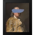 thumbnail image 2 of Goldberger, Jennifer 12x14 Black Modern Framed Museum Art Print Titled - Masked Franklin, 2 of 5