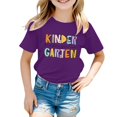 thumbnail image 7 of KAUOD Kindergarten Shirts for Kids, Girls Boys First Day of School T Shirt, Preschool Student Back to School Clothes, 7 of 7