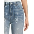 thumbnail image 2 of No Boundaries Juniors' High Rise Slim Straight Cropped Jeans, 2 of 5