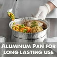 thumbnail image 2 of 7’’ Round Aluminum Foil Pans | 500 Pack | Disposable Pans Freezer & Oven Safe - Disposable Takeout Pans Aluminum Baking Pans, Backing, Cooking, Storage, 2 of 3
