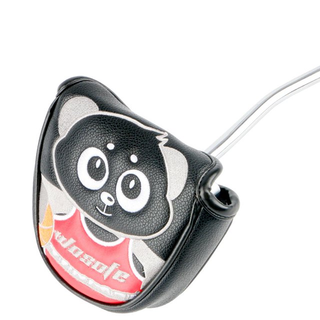 Moda Golf Club Head Cover Anti Scratch Golf Putter Covers Portable PU Leather Negro Sharpla Funda para putter de golf