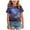 F101-Dark Blue, variant on Girl's Graphic Tees Kids Cute Shirts Nebula Slogan Loose Fit Casual Summer Tops,Sizes 4-5 Years