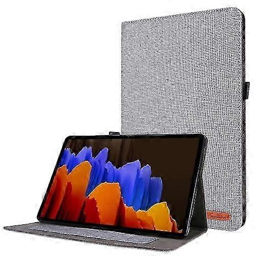 For Samsung Galaxy Tab S8 / Galaxy Tab S7 T870/T875 Horizontal Flip TPU + Fabric
