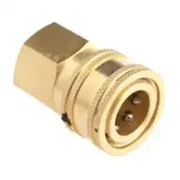 Forney 75129 Coupler 3/8 Inch Connection FNPT Brass
