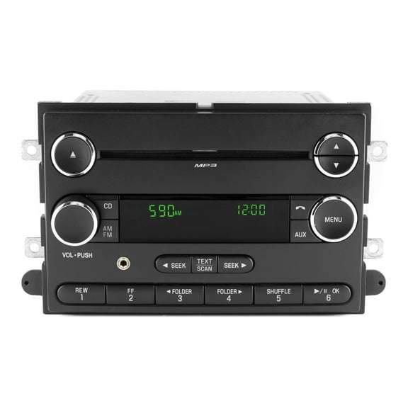 Restored Ford Fusion 0709 Mercury Milan AM FM CD Radio w Auxiliary Input 8E5118C869BE (Refurbished)