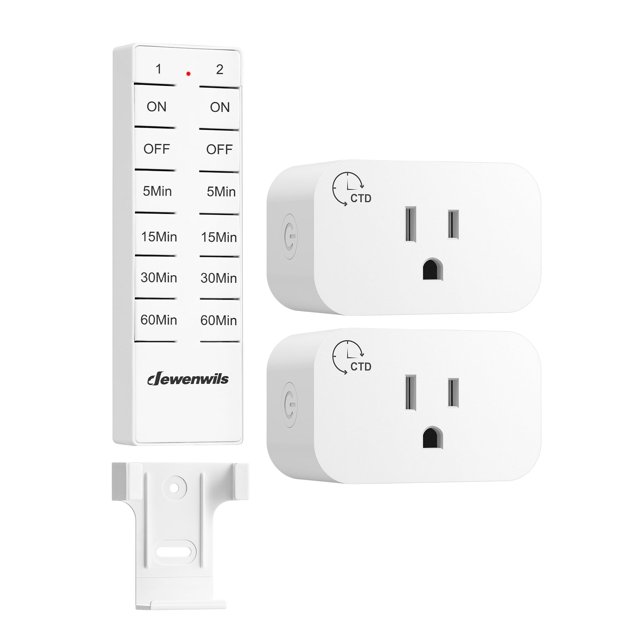 Salida de control remoto inalámbrico DEWENWILS Timer 15A/1875W