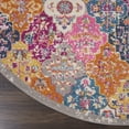 thumbnail image 4 of Nourison Passion Bohemian Multicolor 5'3" x round Area Rug, (5 Round), 4 of 8