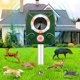 thumbnail image 5 of Repelente ultrasónico de animales, repelente de animales con energía Solar, disuasorio de animales con patio activado por movimiento, mantiene a los animales fuera del jardín, 5 of 5
