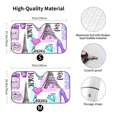 thumbnail image 5 of Yiaed Eiffel Tower and Hearts Print Car Windshield Sunshade Front Auto Car Front Window Sun Shade Foldable Sun Visor Shield Cover Auto Accessories for Sedan SUV Truck-Small, 5 of 5