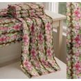 thumbnail image 6 of Soimoi Brown Cotton Poplin Fabric Leaves & Tropical Floral Watercolor Print Fabric by The Yard 56 Inch Wide, 6 of 7