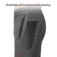 thumbnail image 4 of Hayabusa Men's Layered Performance Shorts - Dark Grey, Medium, 4 of 6