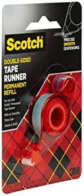 Refill for the Redesigned Scotch 6055 Tape Runner Dispenser, 0.31 x 49 ft,  Dries Clear - Office Express Office Products