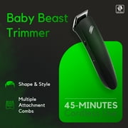 Baby Beast Trimmer with Precision blade | 4 Comb Attachments included