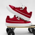 thumbnail image 4 of Cyiecw Mens Sneakers Classic Low top Casual Canvas Shoes for Men Teen, Lace Up Comfortable Skate Walking Shoe for Men Lightweight Fashion Sneakers, 4 of 7