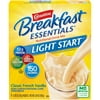 Carnation Breakfast Essentials Light Start Nutritional Powder Drink Mix, Classic French Vanilla, 8 - 20 g Packets