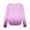 #080-Pink, variant on YUNAFFT Girls Ombre T-Shirt Long Sleeve Round-Neck Blouse with Side Slit Comfort Fit Stretchy Soft Fabric 2-12Y