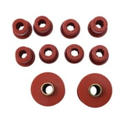 Rugged Ridge by RealTruck Leaf Spring Bushing Kit for Jeep CJ | Front | 18364.02 | Compatible with 1976-1986 Jeep CJ