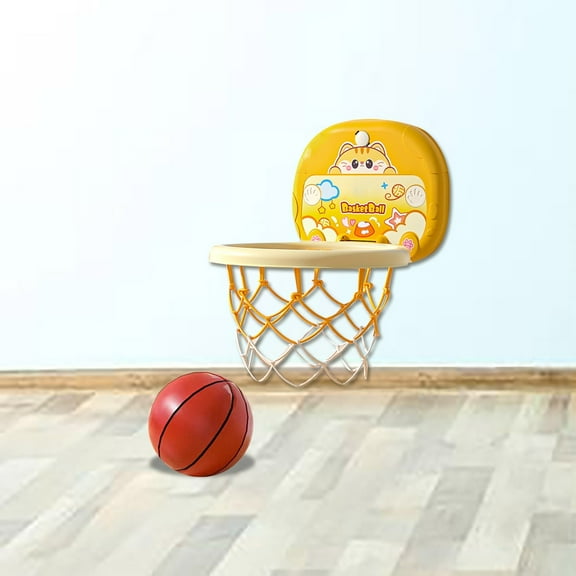 Indoor Kids Basketball Set Adjustable Mini for Toddlers Sports