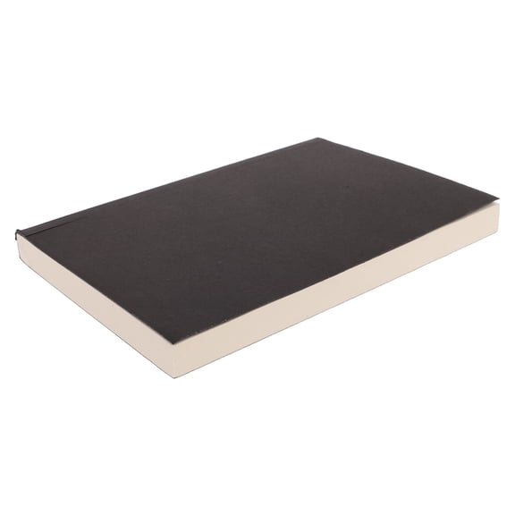 ELAYARD Thick Blank Journal Notebook with Black Kraft Cover for Drawing and Sketching