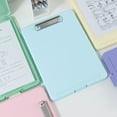 A4 File Box File Storage Box Plastic Transparent Folder Writing Board