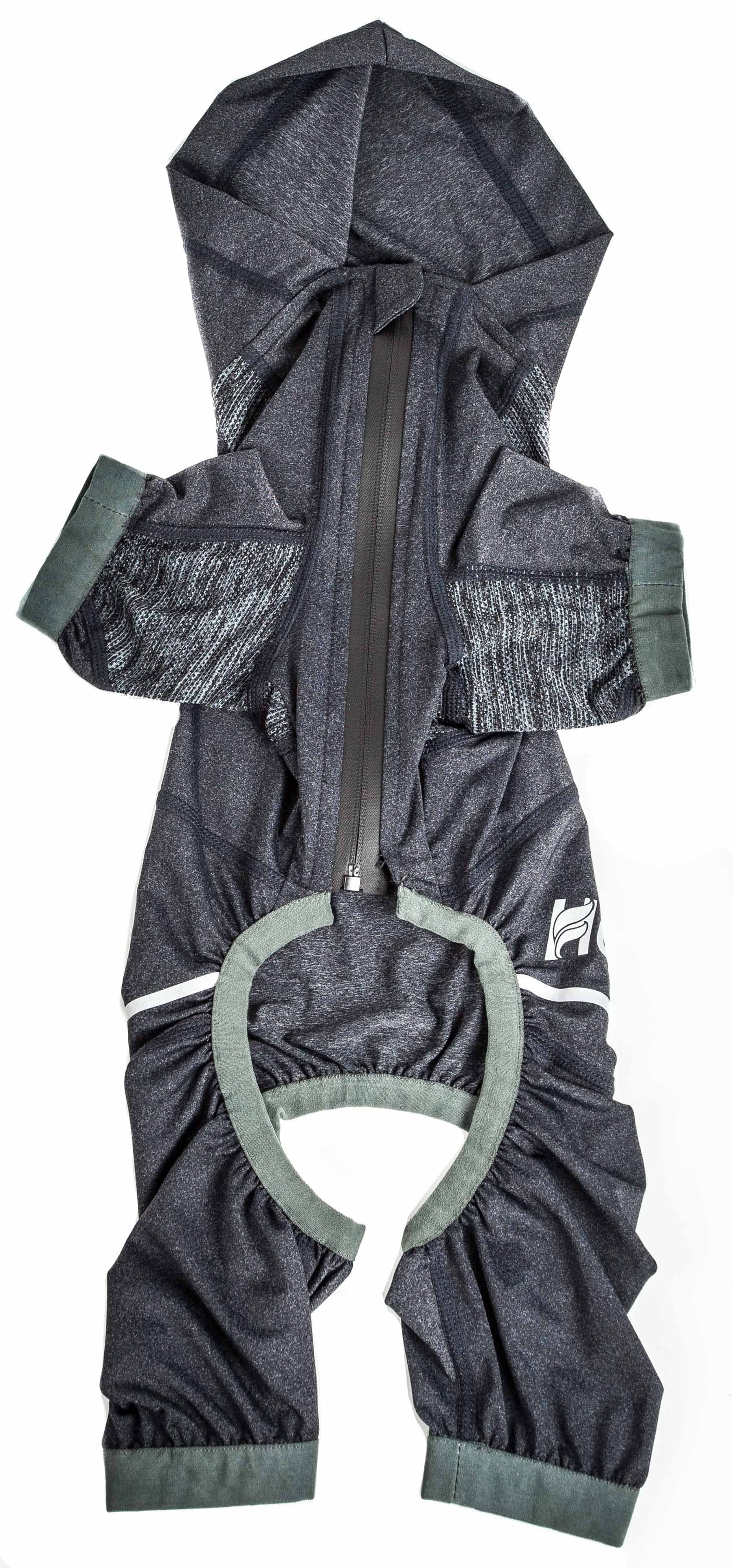 Dog Helios ® 'Namastail' Lightweight 4-Way Stretch Breathable Full Bodied Performance Yoga Dog Hoodie Tracksuit