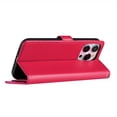 thumbnail image 3 of Extra Series Essential Leather Wallet Stand Case for iPhone 14 - Red, 3 of 3