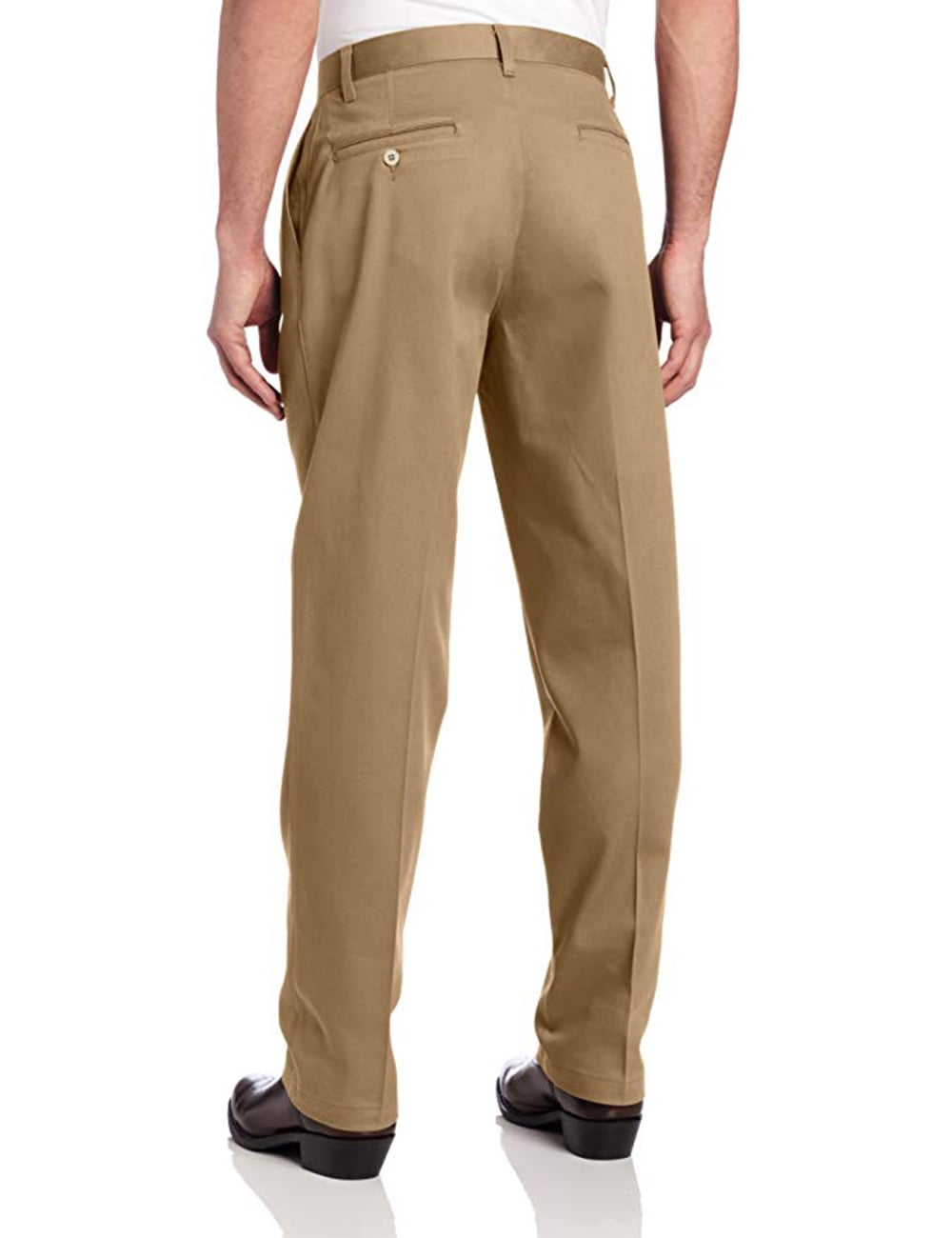 wrangler perfect fit pleated pants
