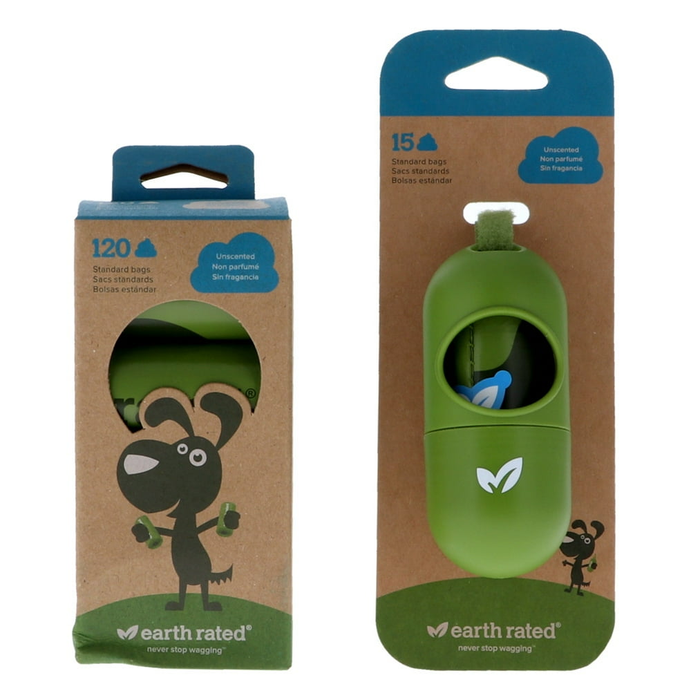 Earth Rated Earth Rated Unscented Poop Bag Holder/Bag N/A N/A Bag