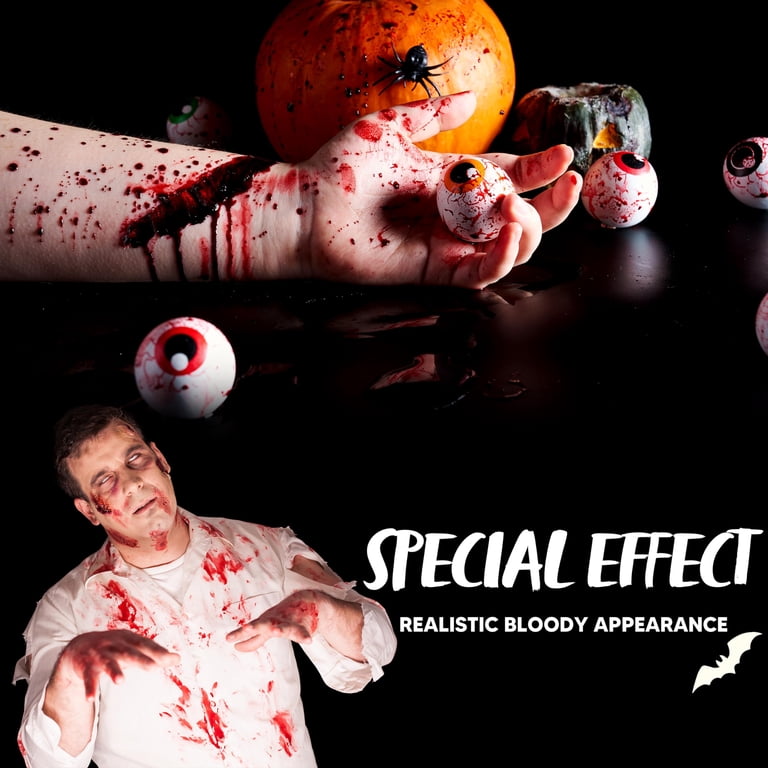 30ml Sangre Falsa Profesional Especial Halloween Cicatrices De Heridas Zombie Fantasia Maquillaje Sangre Falsa El Disfraz De Purga Disfraz De Zombi Comestible Hecho De Material De 30ml Sangre Falsa Profesional Especial Halloween Cicatrices De Heridas Zombie Fantasia Maquillaje Sangre Falsa El Disfraz De Purga Disfraz De Zombi Comestible Hecho De Material De