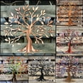 thumbnail image 1 of Arte de pared de metal Árbol de la vida Olivo de hierro Árbol de la vida para exteriores Escultura de árbol de la vida para colgar en la pared, 1 of 3