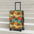 thumbnail image 6 of Disketp Colorful Hawaii Palms Elastic Travel Luggage Cover Travel Suitcase Protective Cover For Trunk Case Apply To 18''-32'' Suitcase Cover-Medium, 6 of 7