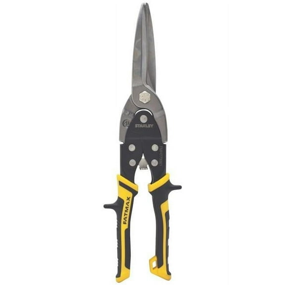 12 in. FatMax Long Cut Snips, Yellow & Black