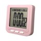 thumbnail image 1 of Temporizador de cocina digital Mini temporizador de cuenta de regresiva Reloj despertador para cocinar Hornear Estudiar Rosado Soledad Mini reloj despertador, 1 of 10
