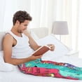 thumbnail image 5 of Logiee Cartoon Map Of Europe Print Pajama Pants for Men,Men’s Pajama Bottoms,Mens PJ Pants with Pockets & Button Fly-3X-Large, 5 of 6