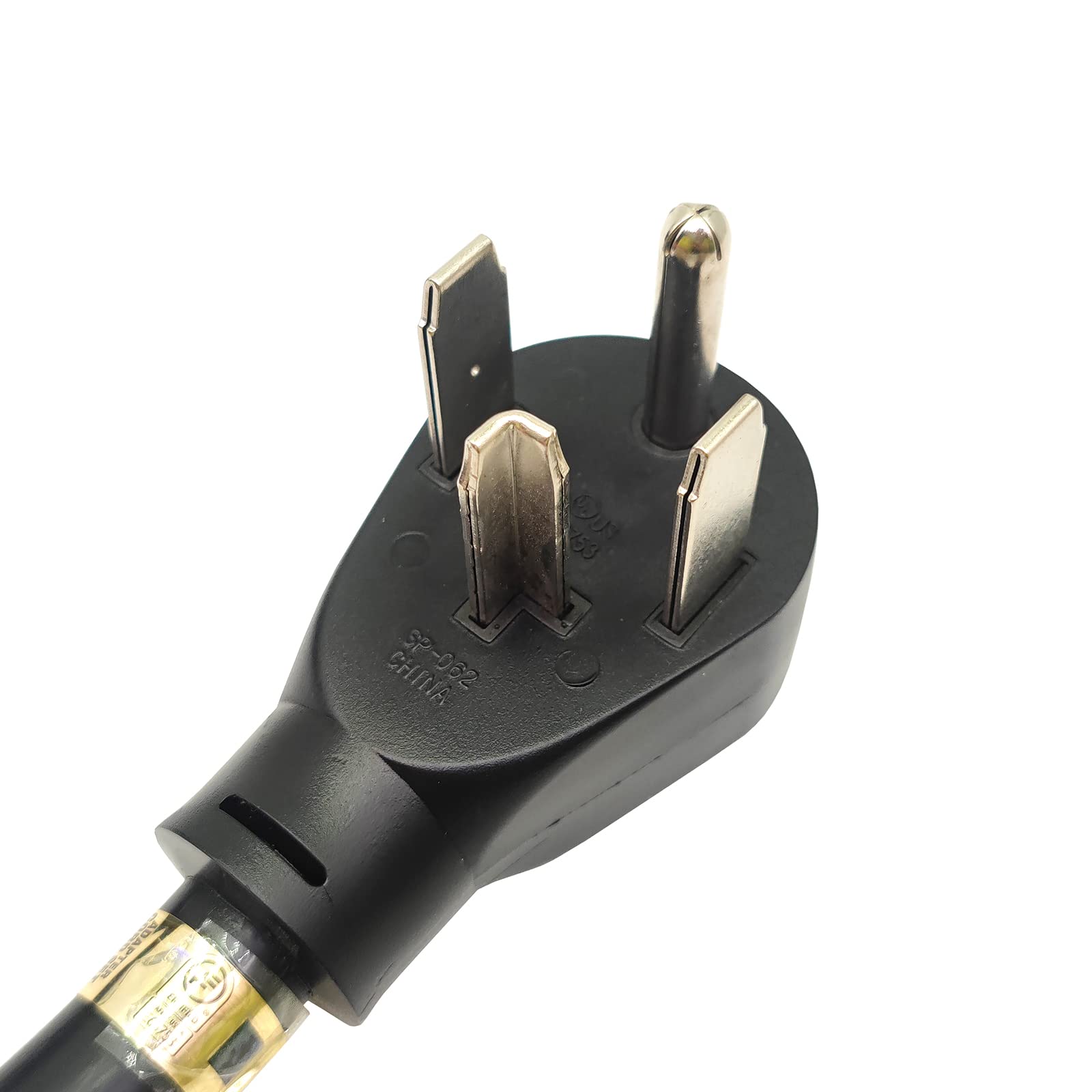 Parkworld 886467A Dryer 4 Prong 30A Extension Cord NEMA 14-30P to 14-30R, 30A, 250V, 7500W (10 Feet)