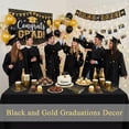 thumbnail image 4 of 200Pcs Black and Gold Cocktail Napkins, 6.5 Inch Gold Dots Disposable Paper Dinner Napkins for Party Wedding Birthday Bar Holiday Graduation New Year, 4 of 17