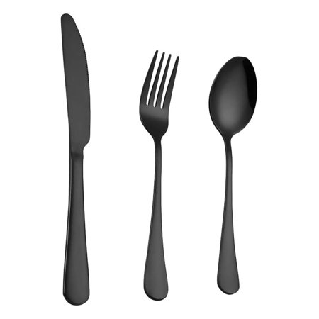

Randolph Silverware Set Stainless Steel Flatware Cutlery Set Service Tableware Eating Utensils Include /Fork/Spoon Mirror Polished