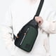 thumbnail image 1 of Bolso bandolera pequeño tipo bandolera para el pecho, bandolera de hombro, bandolera de viaje para hombres, mujeres y niños, con orificio para auriculares, bandolera Oxford., 1 of 6