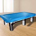 thumbnail image 1 of serony 7ft/8ft/9ft/10ft/12ft Heavy Duty Billiard Pool with Billiard Snooker Table Drawstring Dustproof Pool Table Cover (Blue Colors), 1 of 9