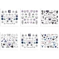 thumbnail image 4 of 10 Sheets Nail Sticker Fashion Nail Decal Nail Art Sticker for DIY Nail, 4 of 10
