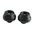 thumbnail image 4 of DYNWAVECA Generic Front Fork Wheel Frame Sliders Motorcycles Falling Protector Aluminum Motorcycle Fork Cup Replacement Easy to Install Black, 4 of 9