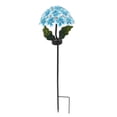 thumbnail image 3 of Solar Garden Lights LED Outdoor Decorative Lights Solar Hydrangea Flowers Lights Blue, 3 of 22