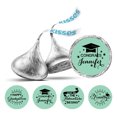 thumbnail image 1 of Darling Souvenir DIY 190 Pcs Graduation Theme Stickers for chocolate Candy Labels-Mint, 1 of 2
