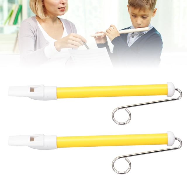 Juguete de Silbato Deslizante, Material de Grado Alimento Sen Descanso de Metal Inodoro Flauta deslizante para el treñido para atrenamiento para oral musculoso para niños