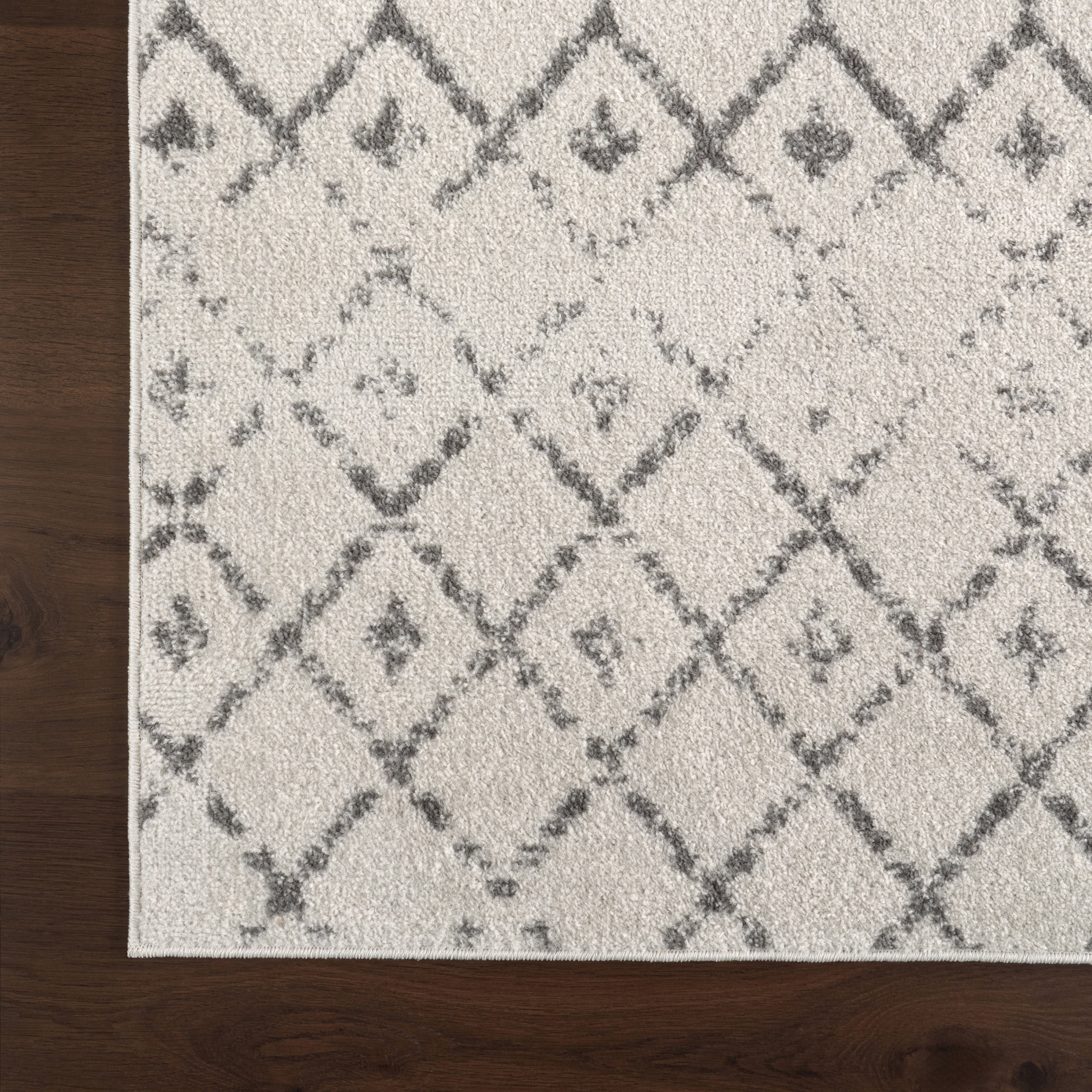 nuLOOM Moroccan Blythe Area Rug, 2' 6" x 16', Runner, Blythe Grey