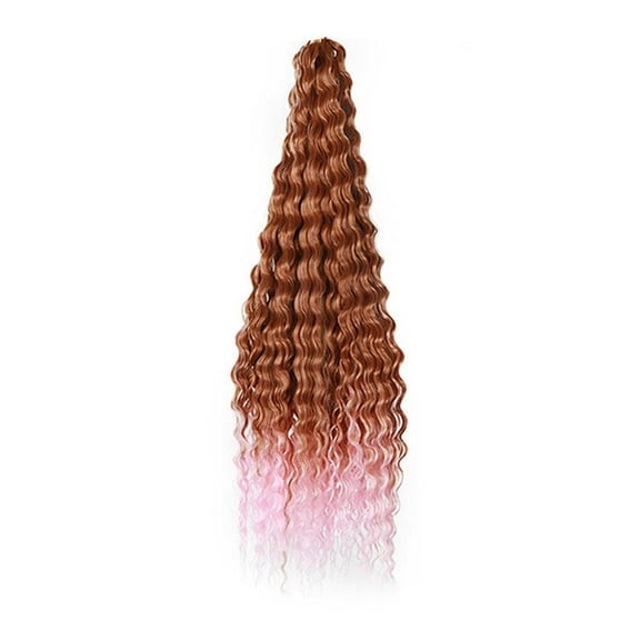 QHUDLV Deep Twist Hair Extension,30 Inch,Synthetic Curly Style